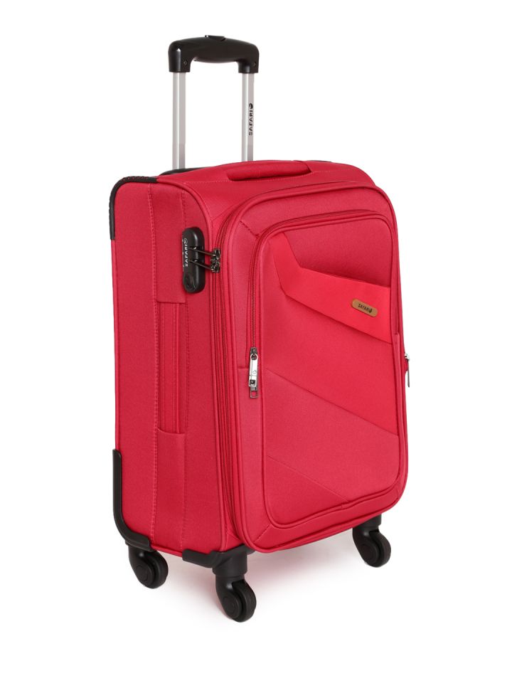Safari Unisex Red Korrekt 4W 55 Small Trolley Bag