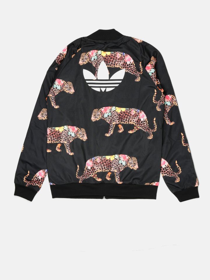 ADIDAS Originals Women Black Printed Oncada SST TT Jacket