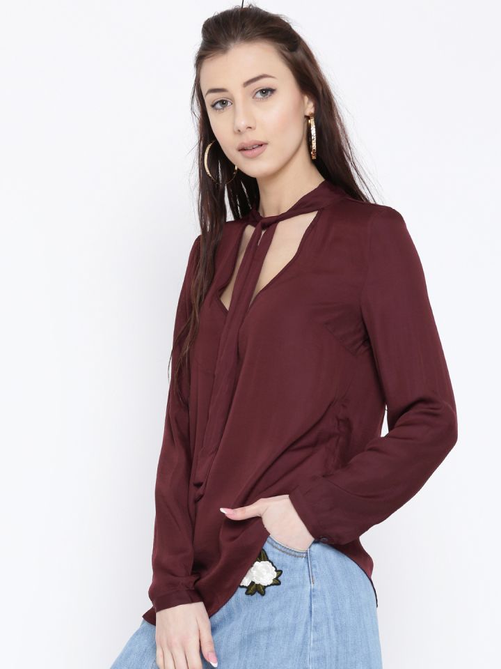 Burgundy tops forever 21 new arrivals