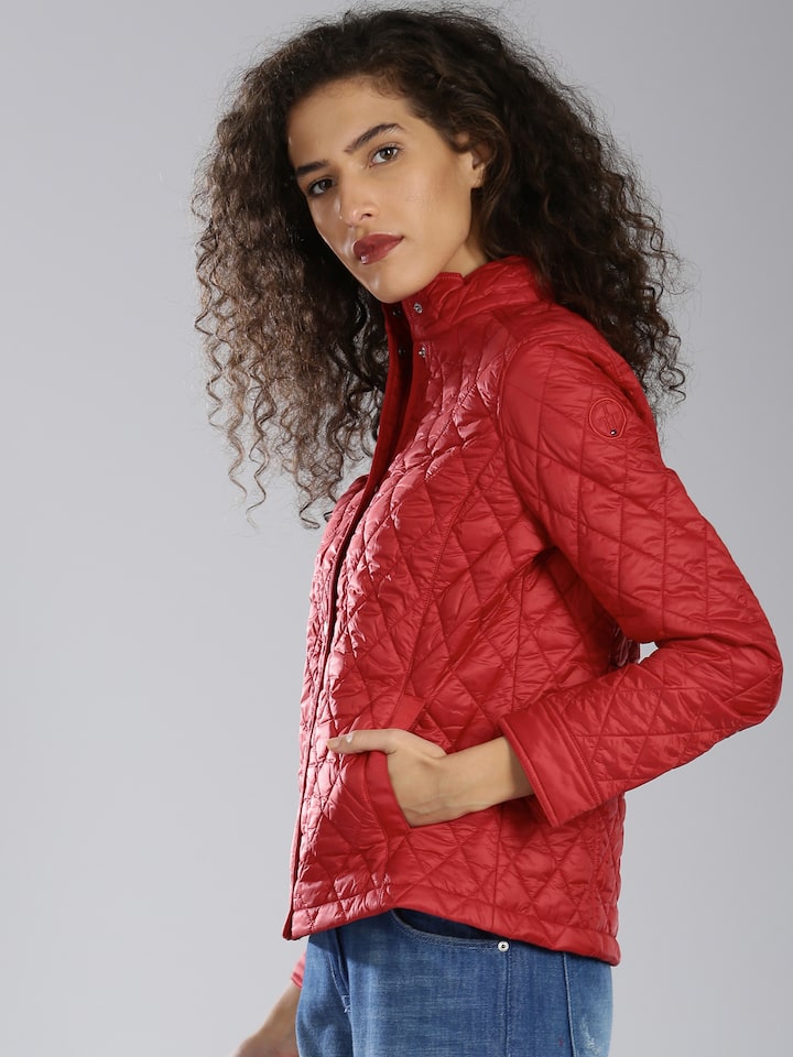 Buy Tommy Hilfiger Red Padded Jacket 