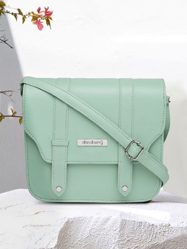 dressberry mint green sling bag