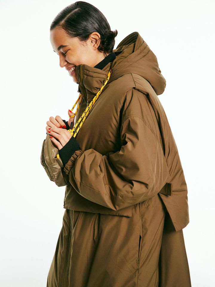 Oversized parka coat womens outlet