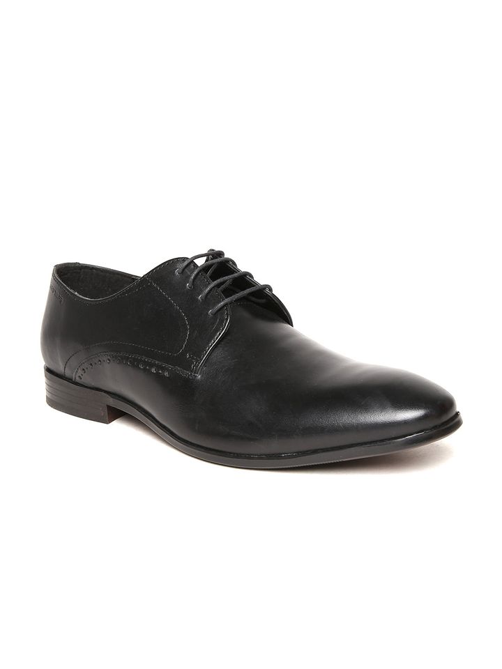 Buy Red Tape Men Black Leather Formal 