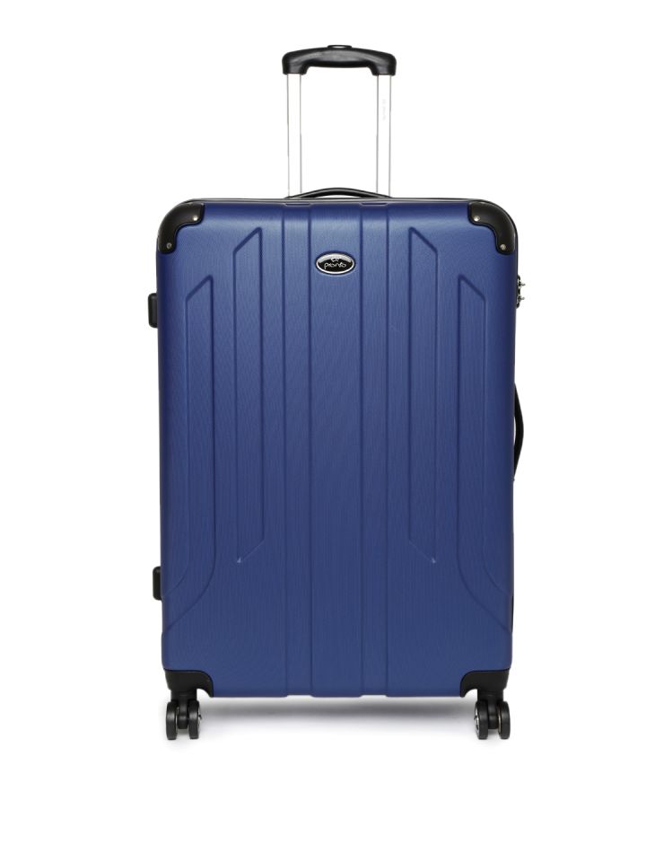Buy Pronto Unisex Blue Protec 4 Spinner 78 Large Trolley Suitcase