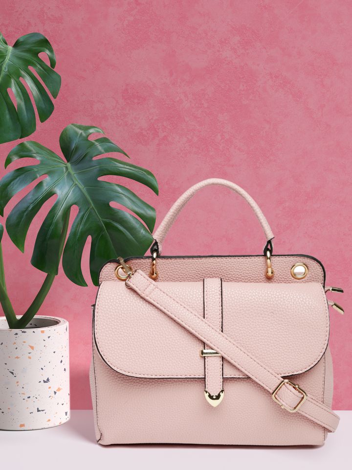 Buy DressBerry Pink Satchel Handbags for Women 1642589 Myntra