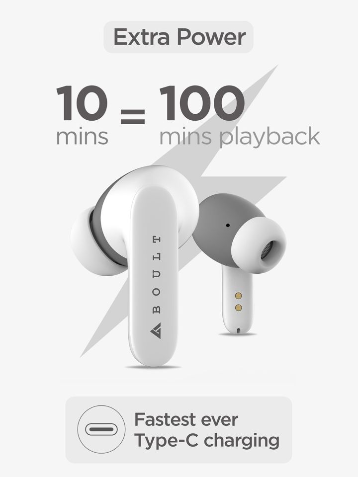 Boult audio airbass freepods white shop
