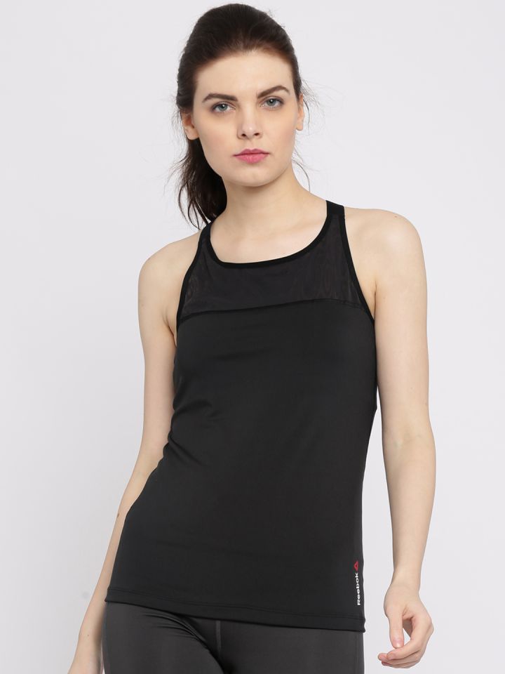 Reebok best sale training top