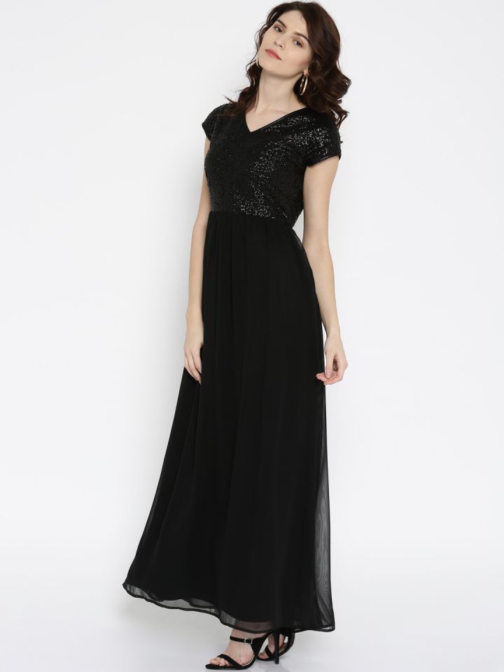 myntra sequin dress