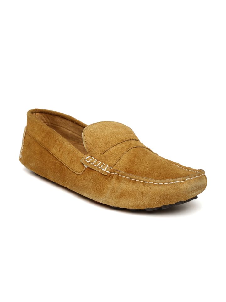 Buy Knotty Derby Men Tan Solid Regular Loafers Casual Shoes for