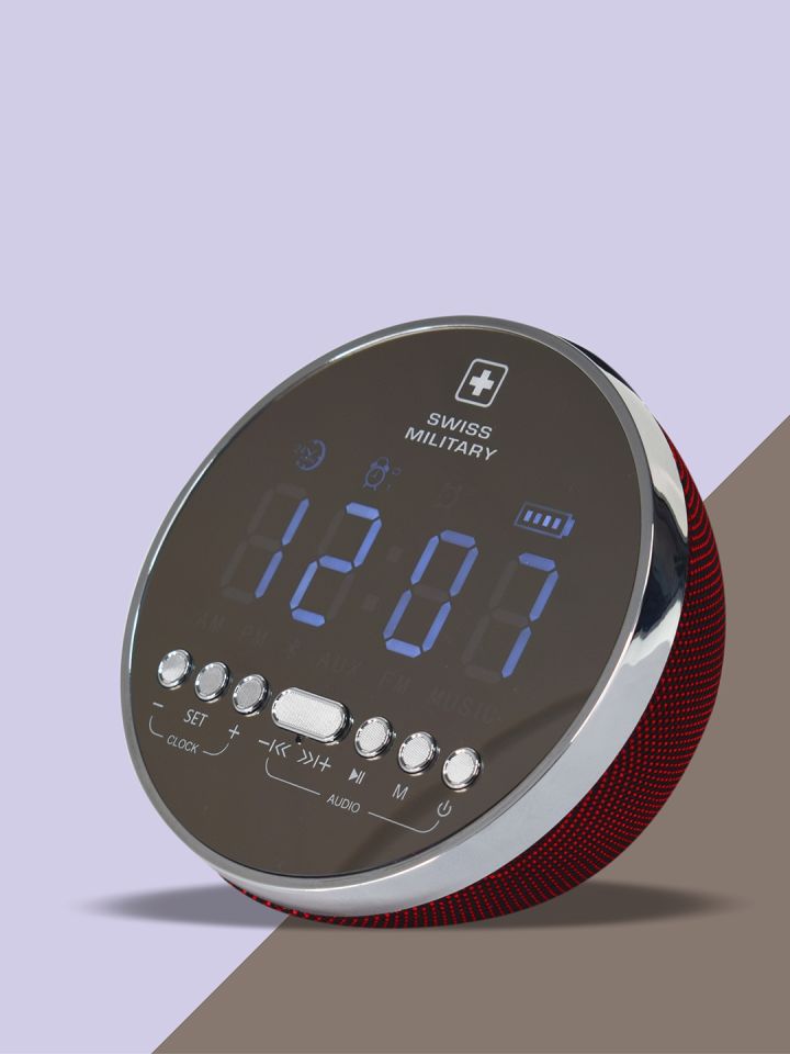 Swiss military shop alarm clock