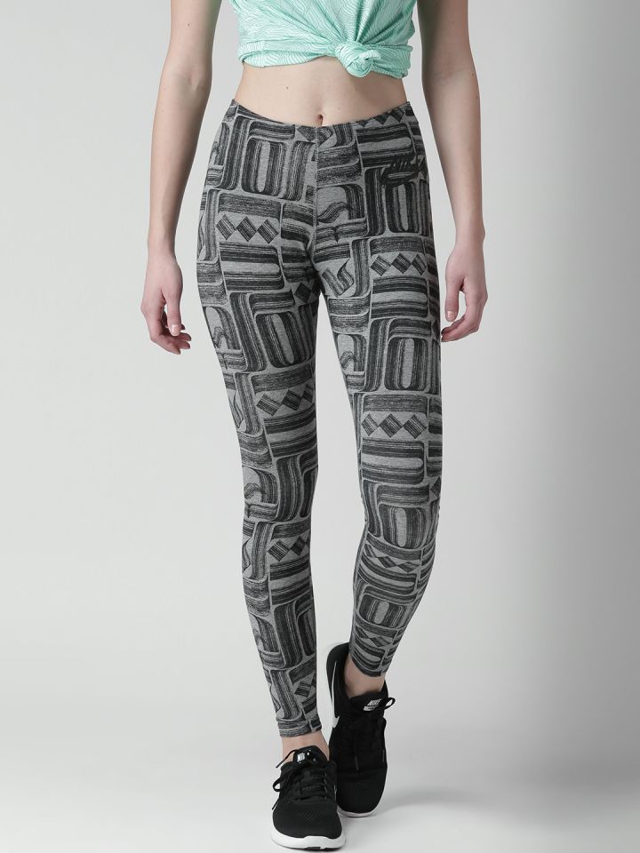 Nike leg a clearance see leggings grey