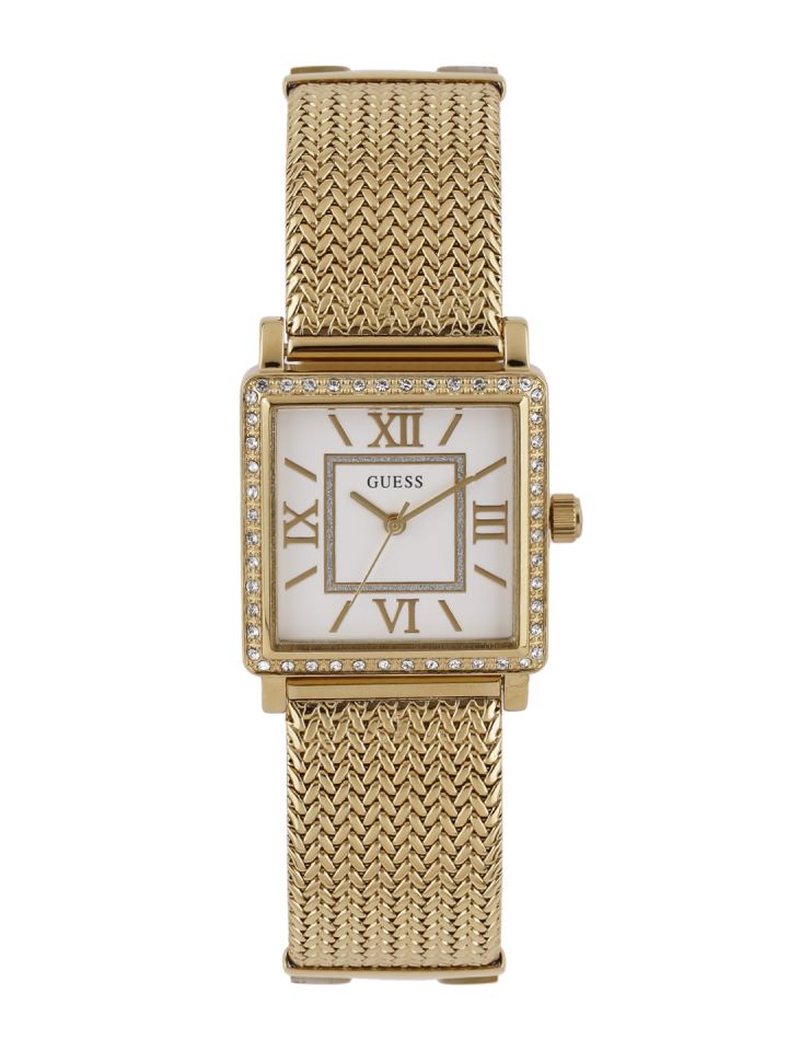 Buy GUESS Women White Dial Watch W0826L2 Watches for Women