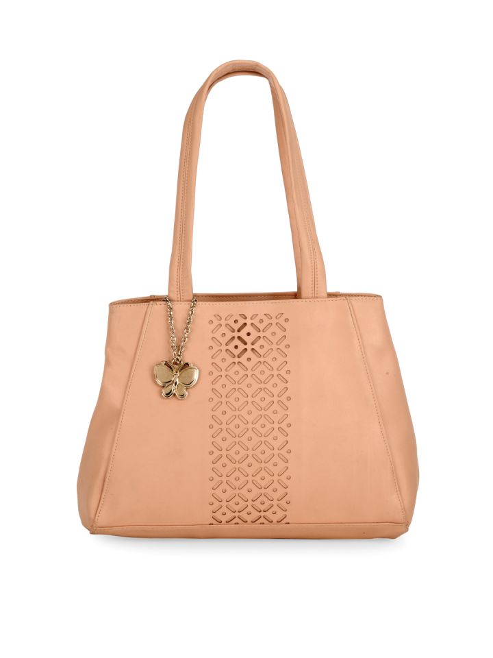 Buy Butterflies Peach Coloured Shoulder Bag Handbags for Women