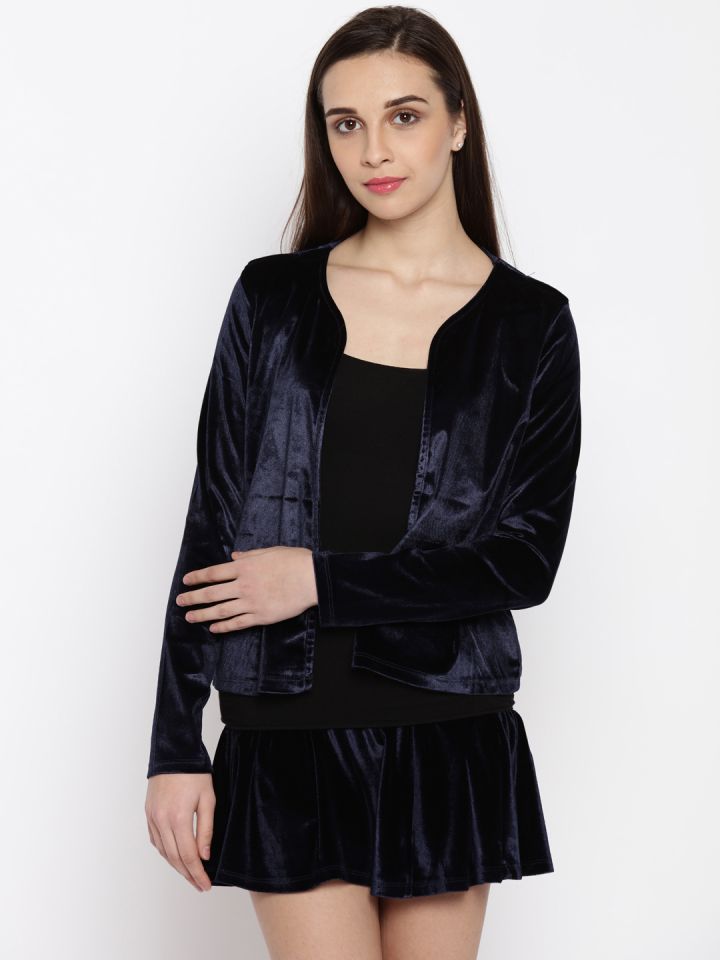 Buy Vero Moda Navy Jacket Jackets for Women 1649082 Myntra