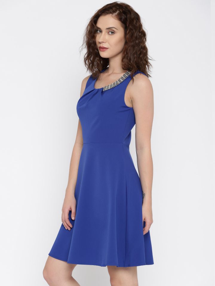 Solid skater dress discount