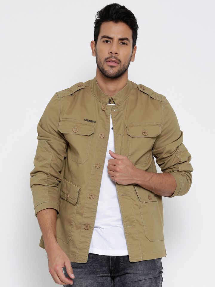 Buy Royal Enfield Khaki Jacket 