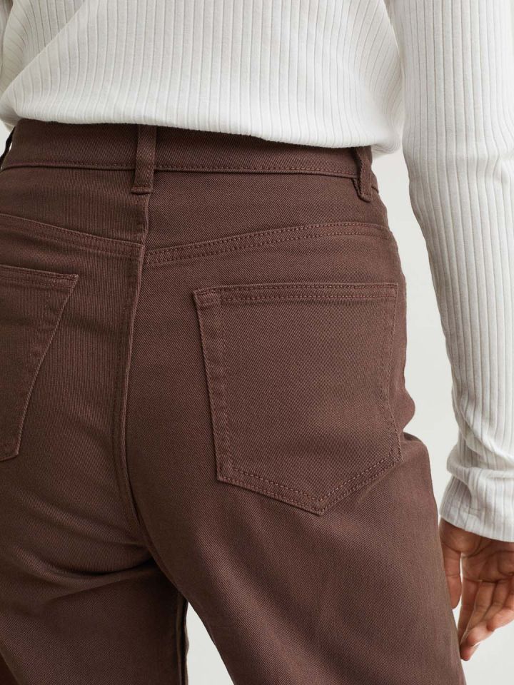 H and m twill trousers hot sale