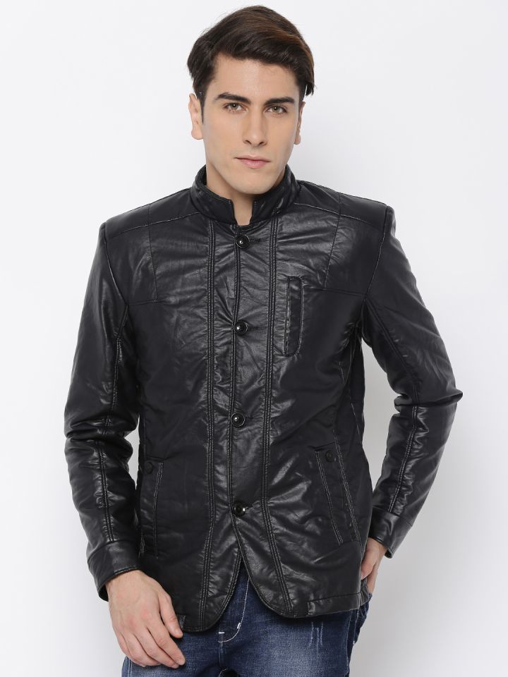 Buy Fort Collins Black Jacket Jackets for Men 1660785 Myntra