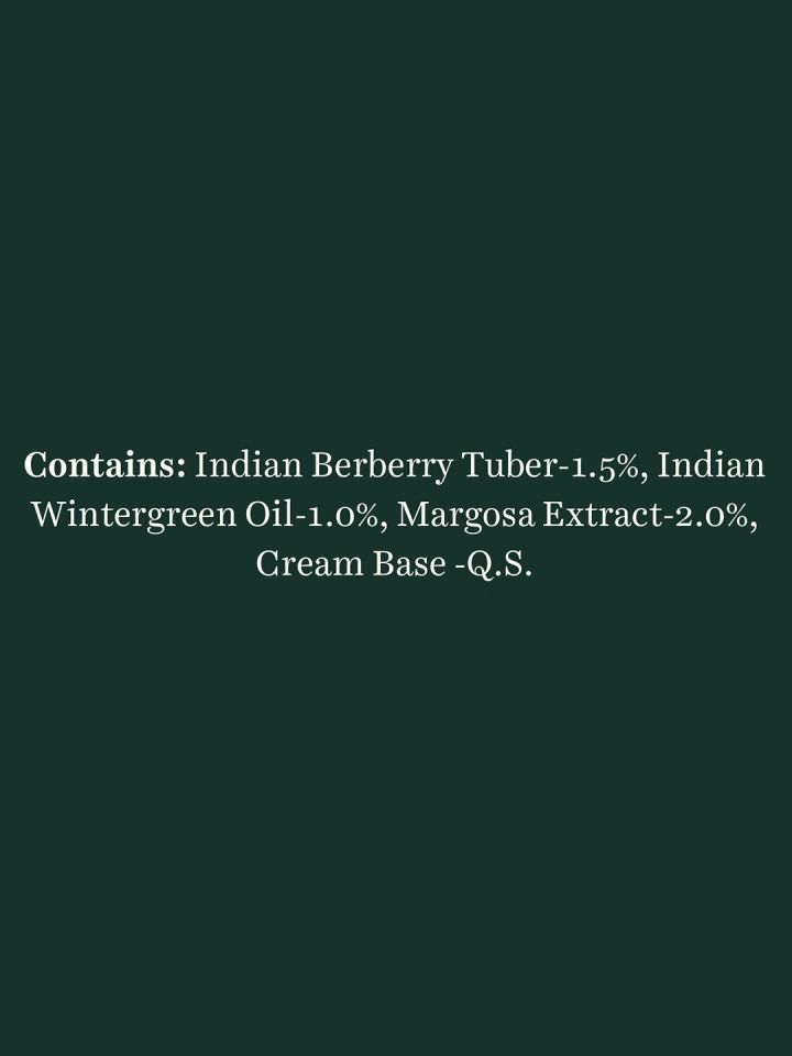 Buy Biotique Bio Winter Green Spot Correcting Anti Acne Cream 15 G