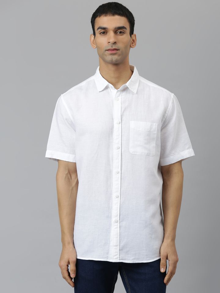Marks and spencer mens casual clearance shirts
