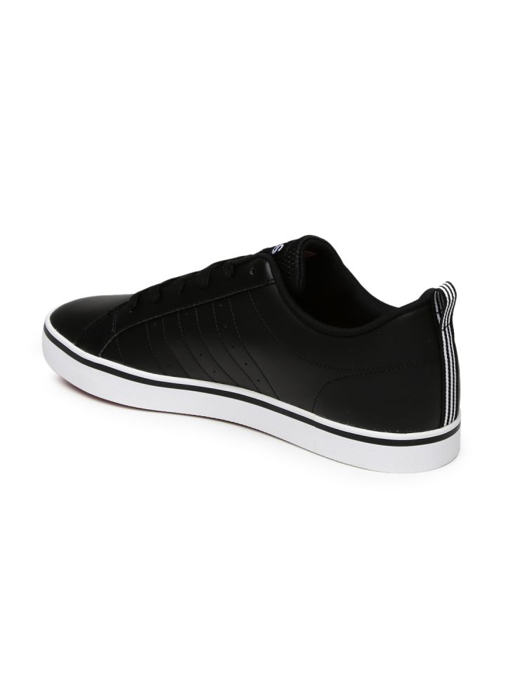 ADIDAS NEO Men Black Solid Pace VS Leather Sneakers