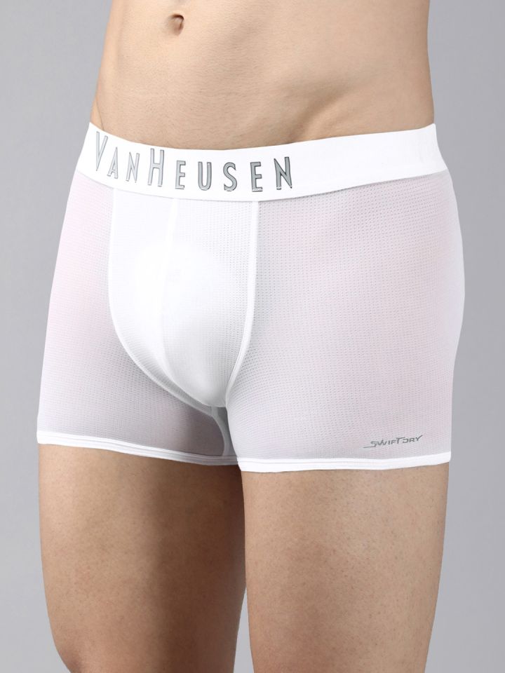 Buy Van Heusen Innerwear Men Swift Dry & Breathable AIR Series Active  Trunks - Blue APM02 online