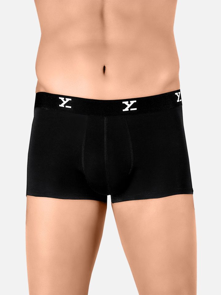 Buy XYXX Men IntelliSoft Antimicrobial Micro Modal Pack Of 3 Dynamo Trunks  XYTRNK3PCKN131 - Trunk for Men 2347689