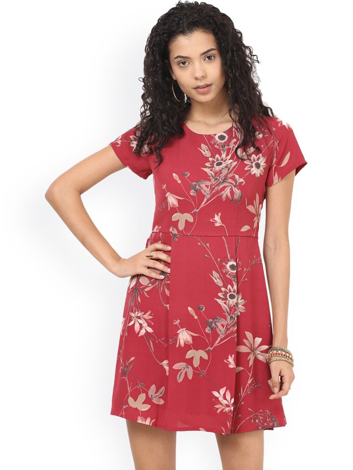 skater dress myntra
