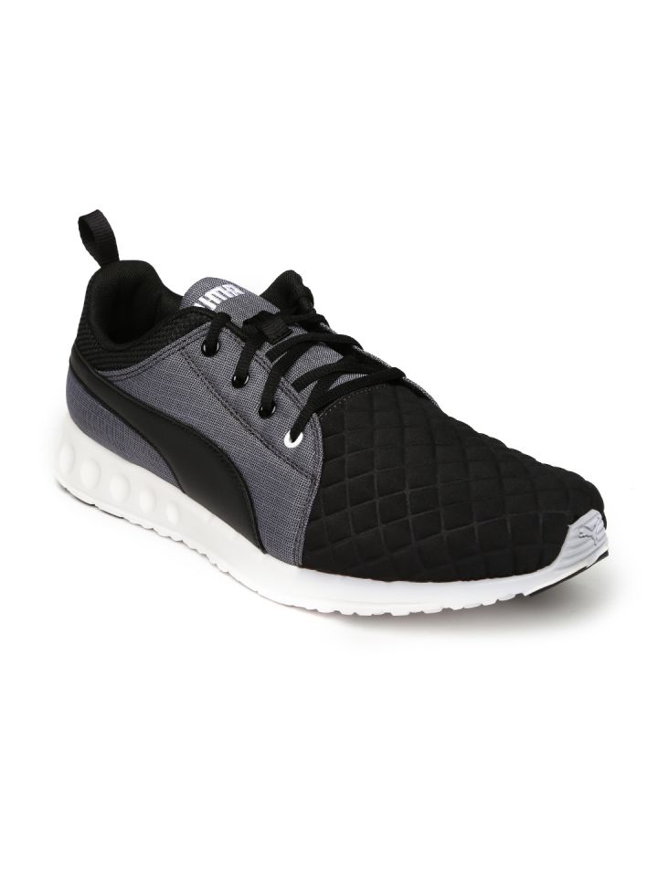 Puma carson runner quilt sneakers grey on sale