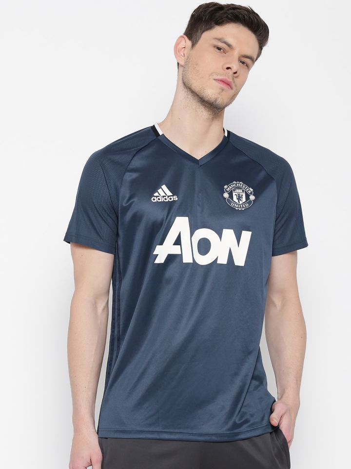 Manchester united cheap navy blue jersey