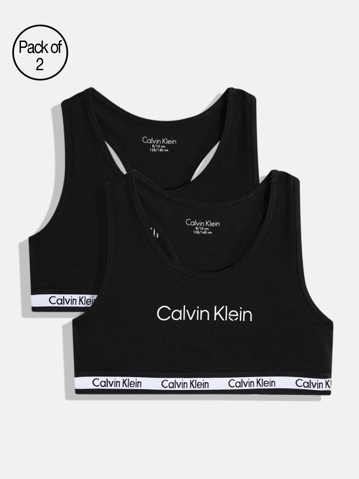Buy Calvin Klein Underwear Black Bralette Bra - Bra for Girls 16768856