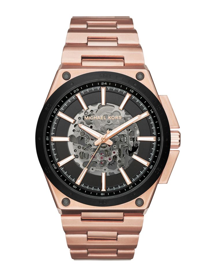 michael kors skeleton watch