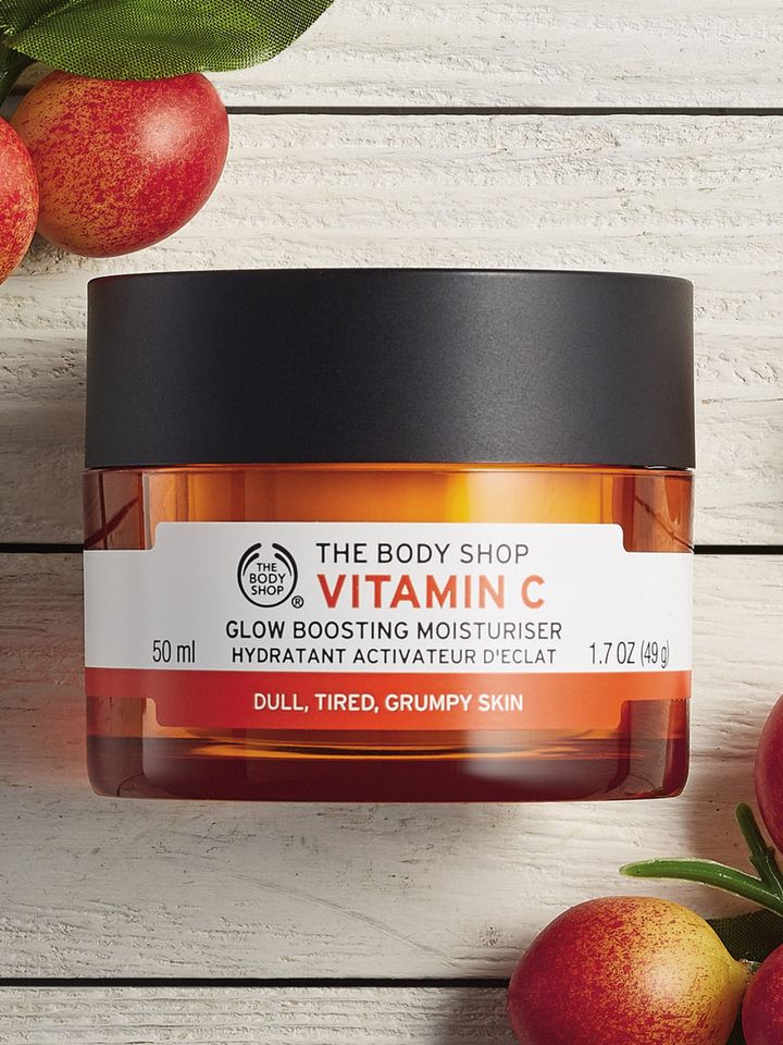 body shop glow cream
