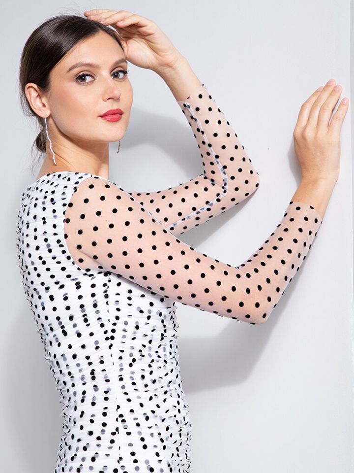 Zalora polka shop dot dress