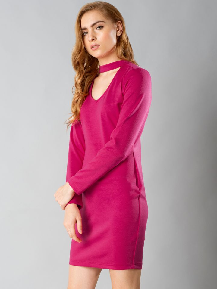 Faballey cheap pink dress