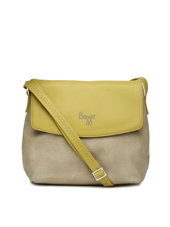 Baggit beige sling bag clearance