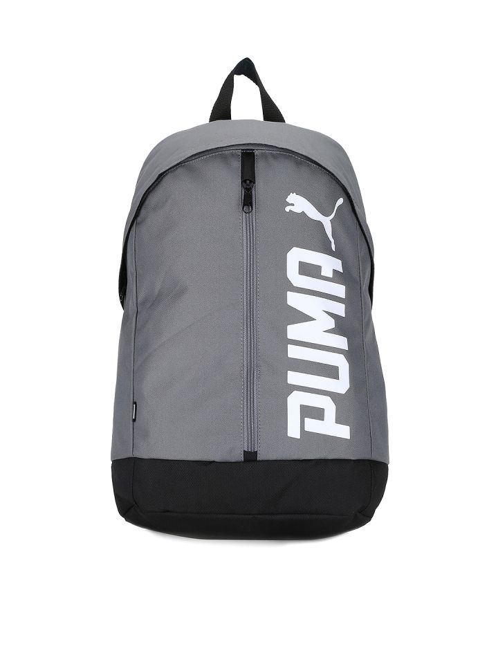Buy PUMA Unisex Grey Pioneer Backpack 