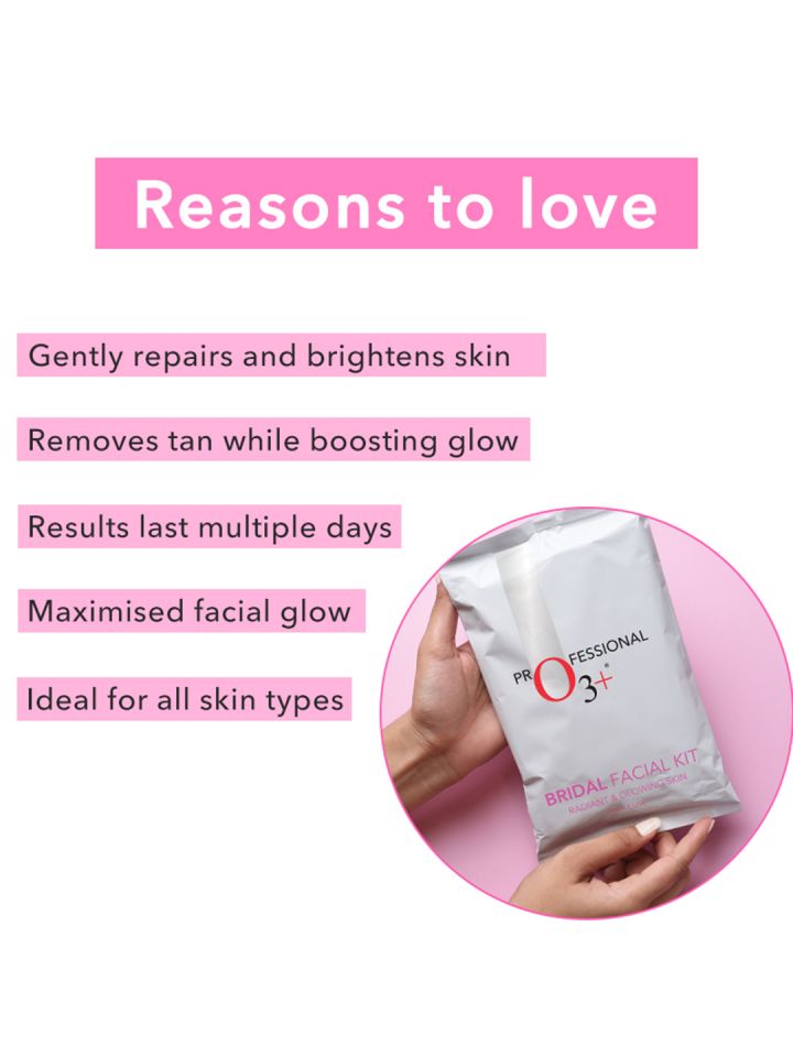 Buy O3 Professional Radiant Glowing Skin Bridal Facial Kit