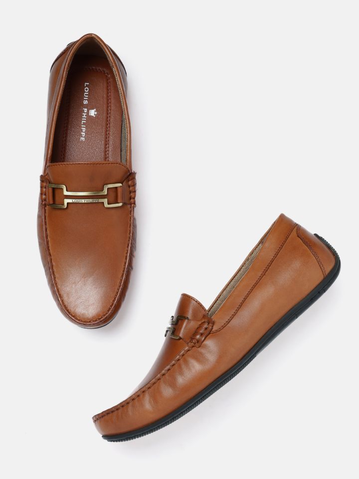 Mens tan top driver shoes