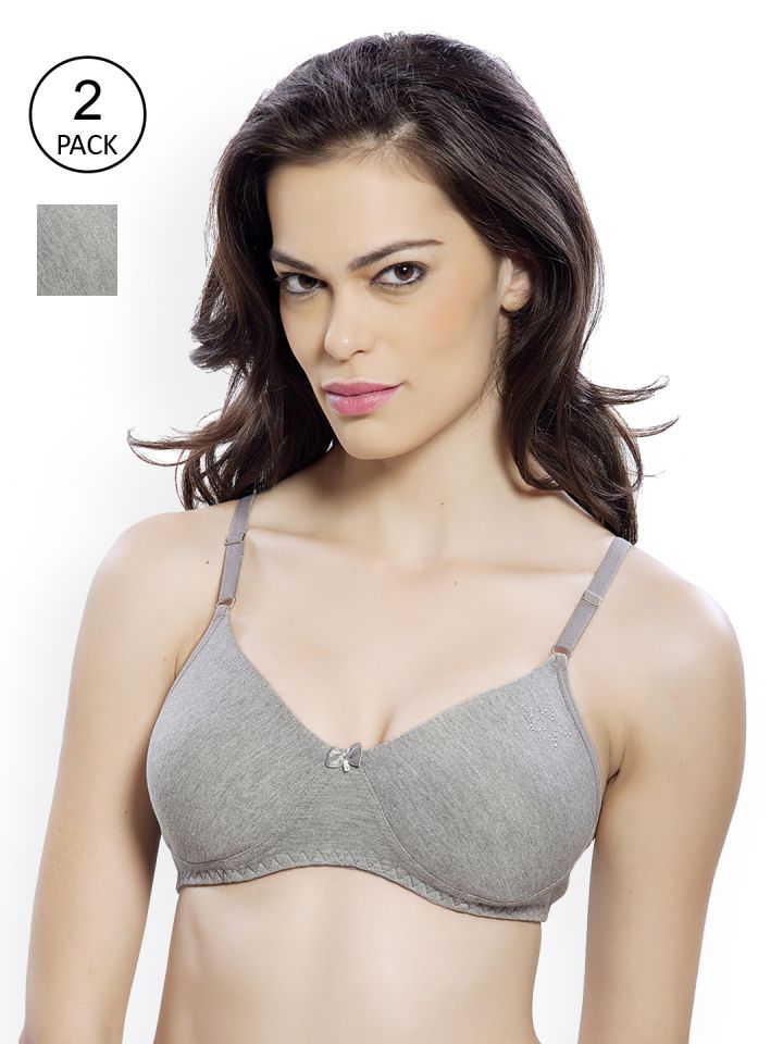 Pack of 2 non-padded bras - Bras - Underwear - CLOTHING - Woman
