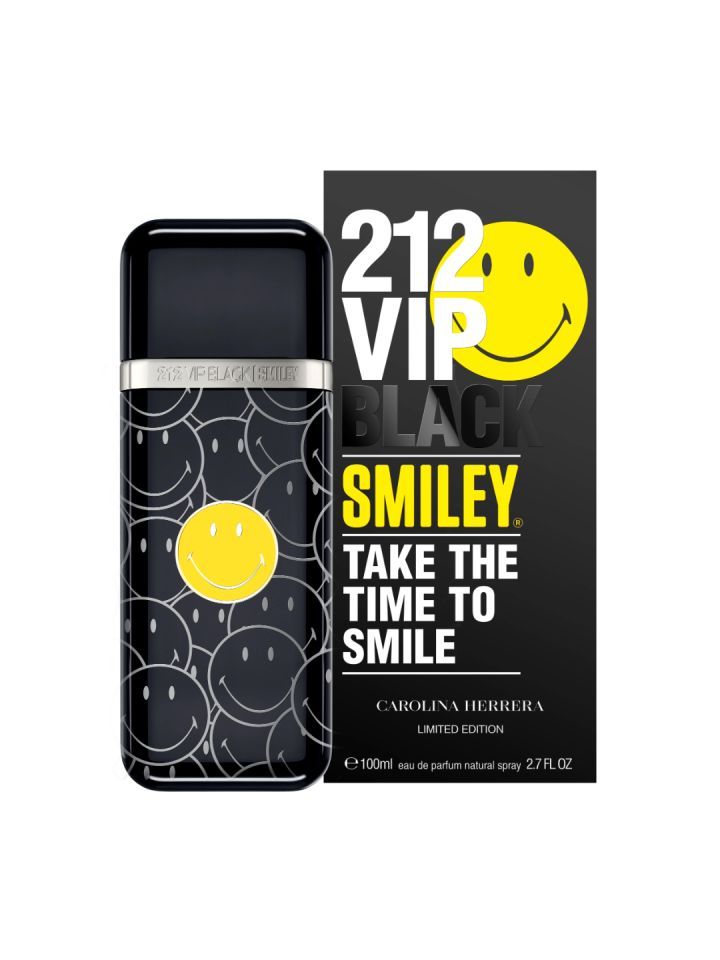 Carolina Herrera Men 212 VIP Black Smiley Eau de Parfum 100 ml