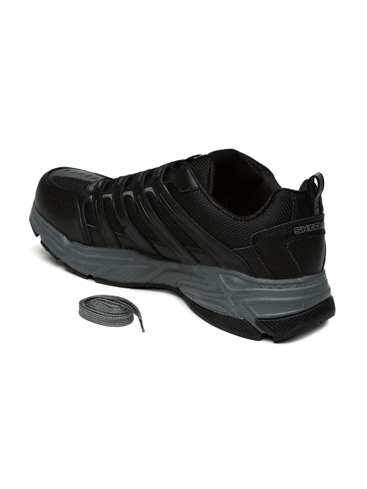 Buy Skechers Men Black Stamina Plus Rappel Casual Shoes Casual