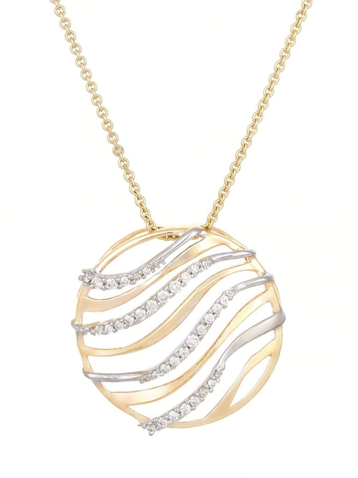 Mia by Tanishq 2.73 g 14KT Gold Pendant with Diamonds