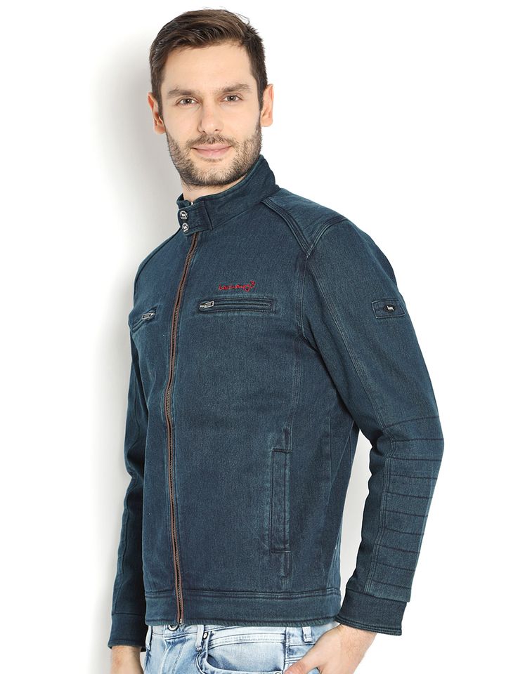 Lawman Pg3 Green Denim Jacket - Jackets 
