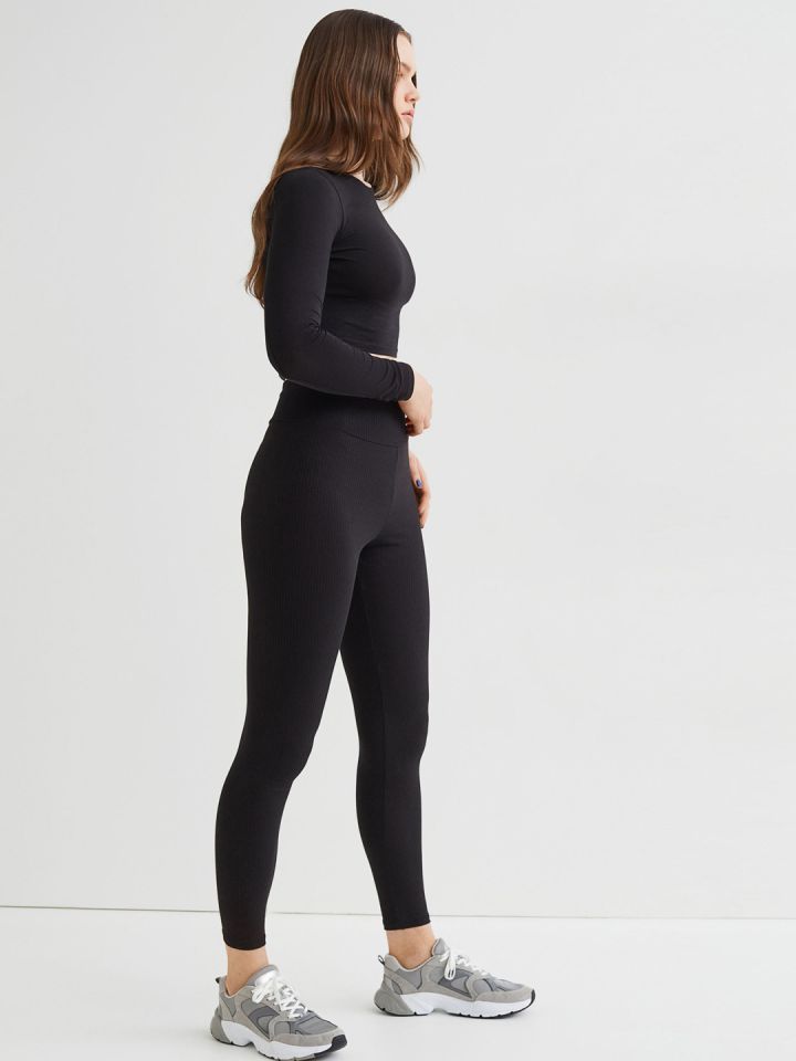 GAIAM, Pants & Jumpsuits, Gaiam Colorblock Heather Mix Meshinset High  Rise Athletic Legging Blackgray Xl