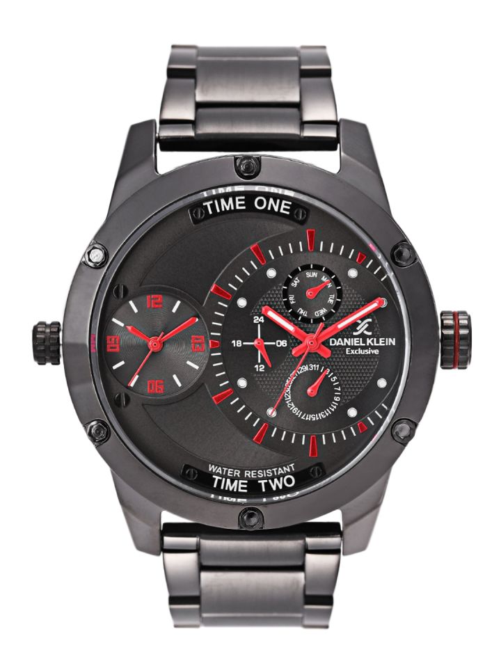 Daniel klein clearance dual time watch