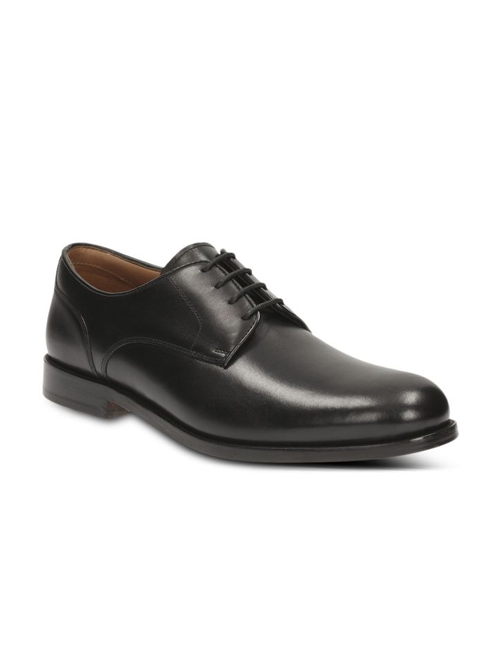 clarks formal black shoes