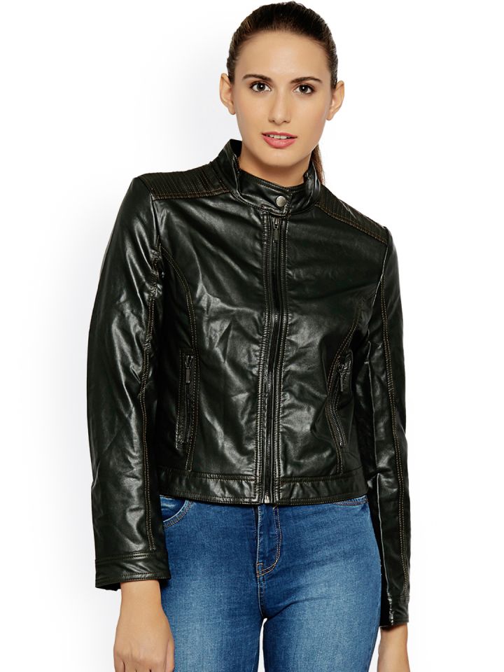 Kraus Jeans Black Biker Jacket