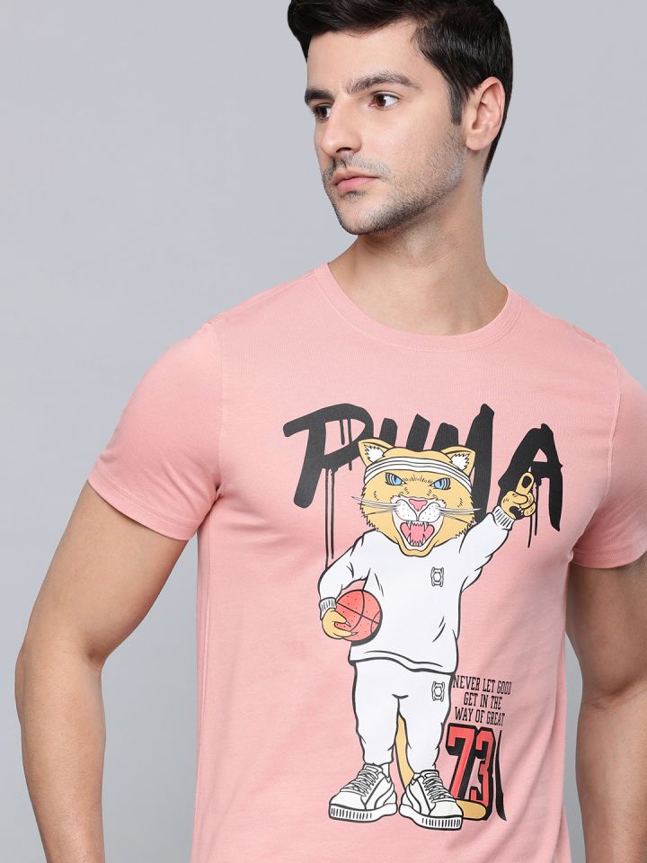 T shirt puma rose hot sale