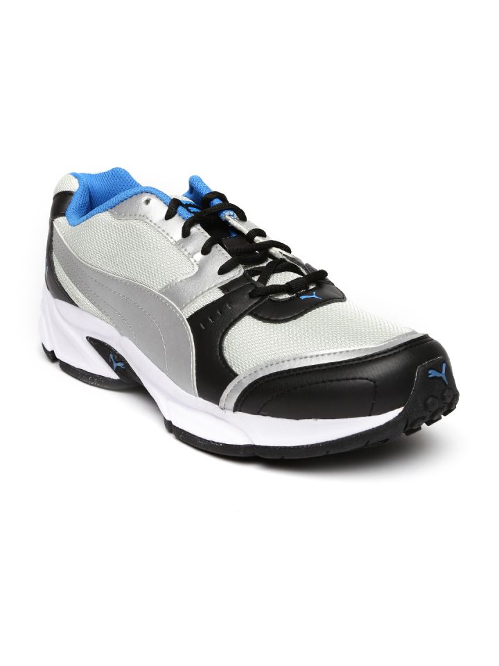 Puma Men Black Silver Argus Sports Shoes